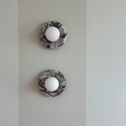 Aura Modern Marble Wall Light