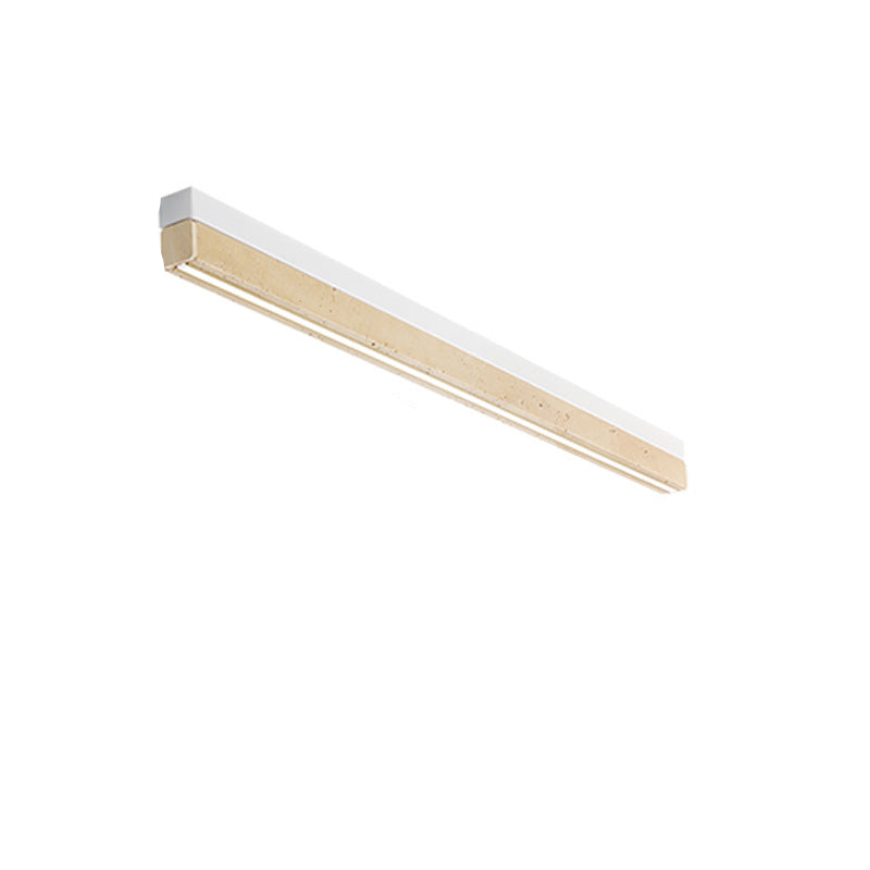 Travertine Long Ceiling Light