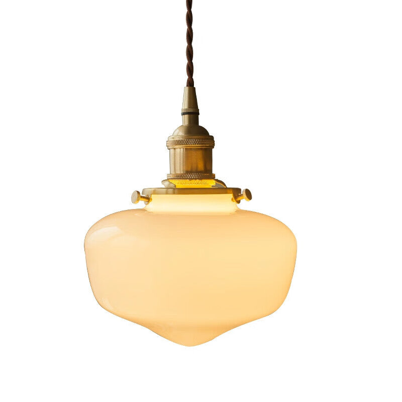 Radiant Lantern Retro Glass Pendant Light