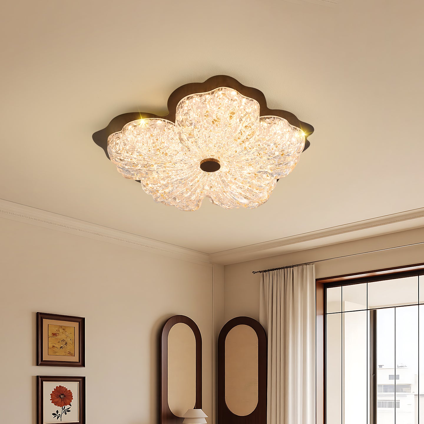 Fiorenza Modern Luxury Resin Ceiling Light