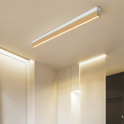 Travertine Long Ceiling Light