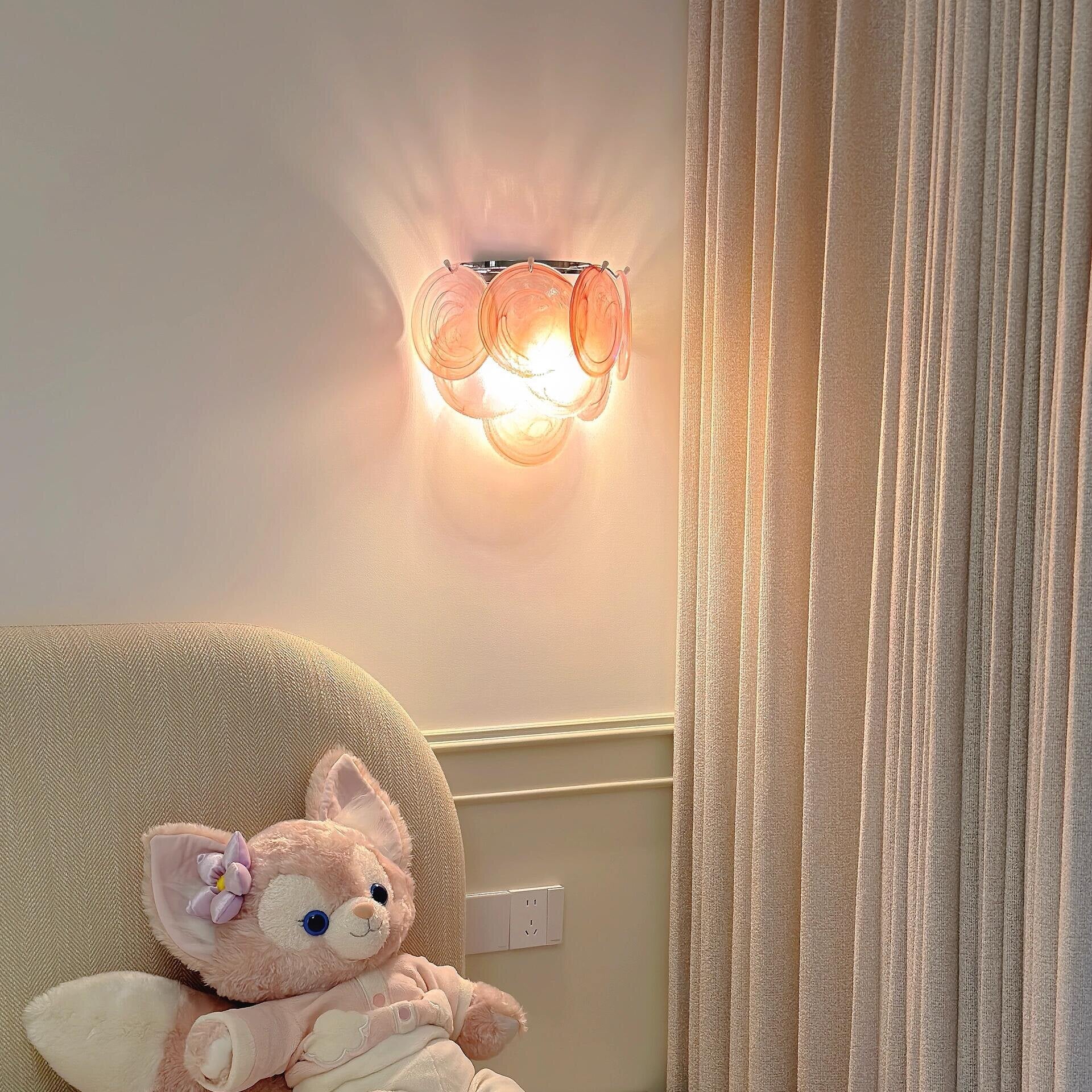 Pearl Modern Glass Wall Light