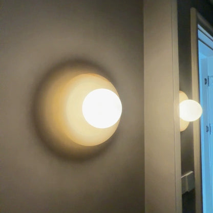 Aura Modern Marble Wall Light