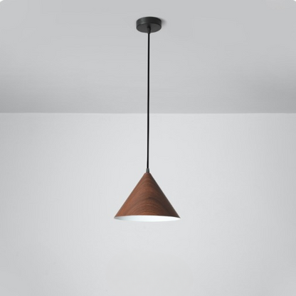 Nordic Wood Art Pendant Lamp