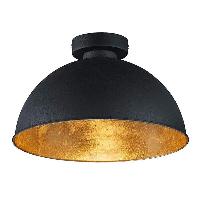 Lampe de plafond en or moderne rétro