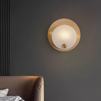 Elysian Glow Luxury Nordic Marble Wall Light
