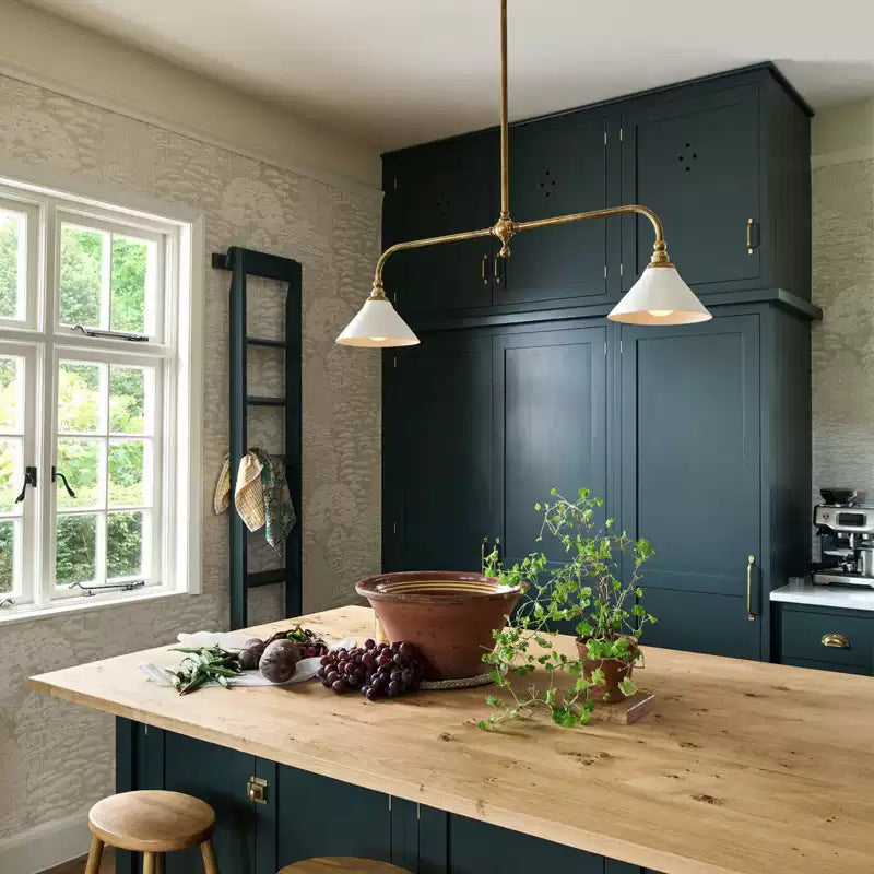 Alaric Linear Brass Modern Pendant Light