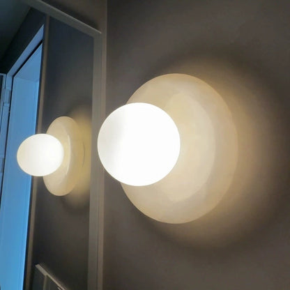 Aura Modern Marble Wall Light