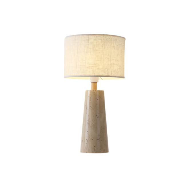 Travertine Retro Japanese Style Table Lamp