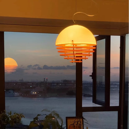 Solwave Bauhaus Sunset Minimalist Pendant Light