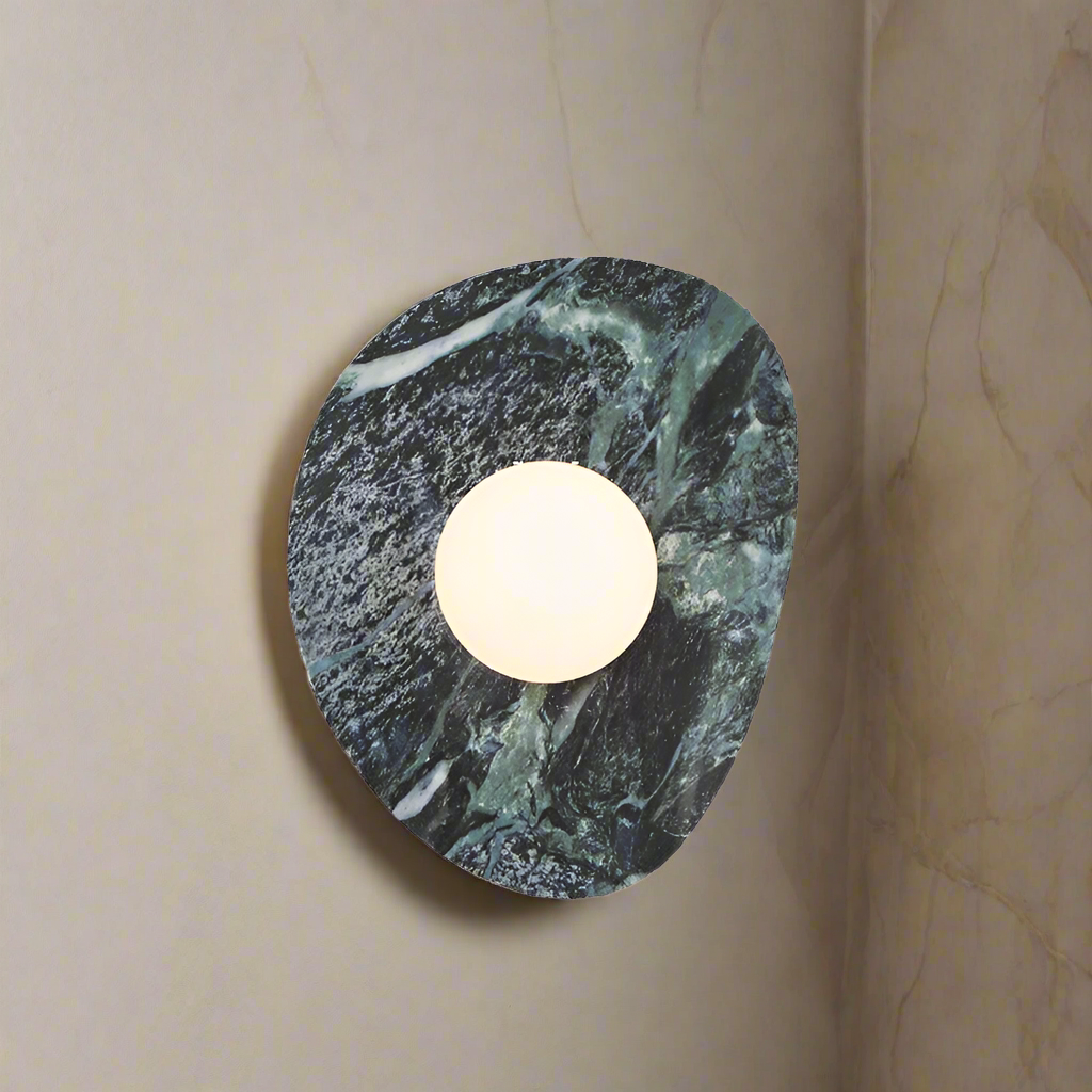 Aurora Slab Modern Nordic Marble Wall Light