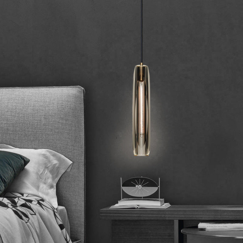 Aurora Luxe Modern Crystal Glass Pendant Light