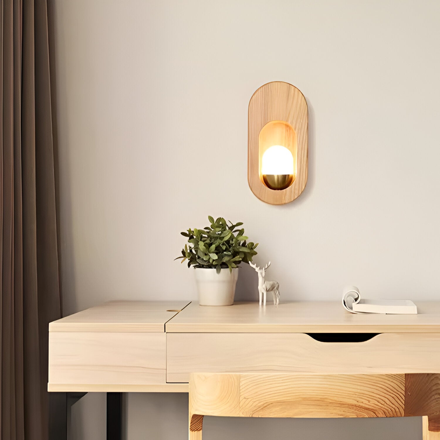 Nordic Style Egg Chaymae Wall Lamp