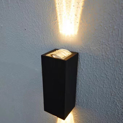 Outdoor LED Three-Beam Wall Lamp