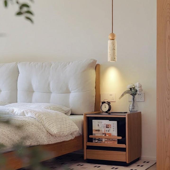 Modern Japanese Style Travertine Light