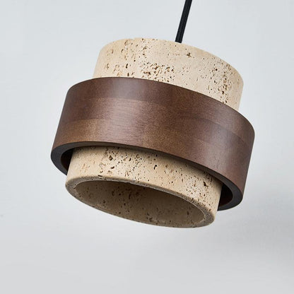 Travertine Japanese-Style Retro Nordic Minimalist Pendant Lamp