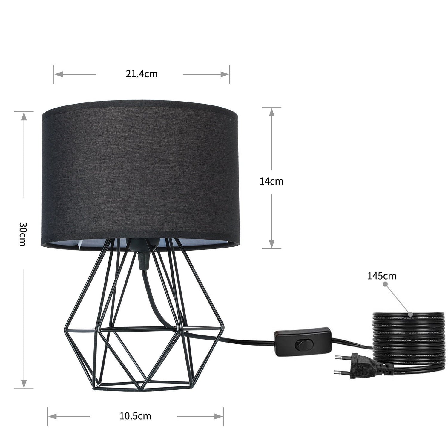 Lámpara de Mesa Creativa Geométrica