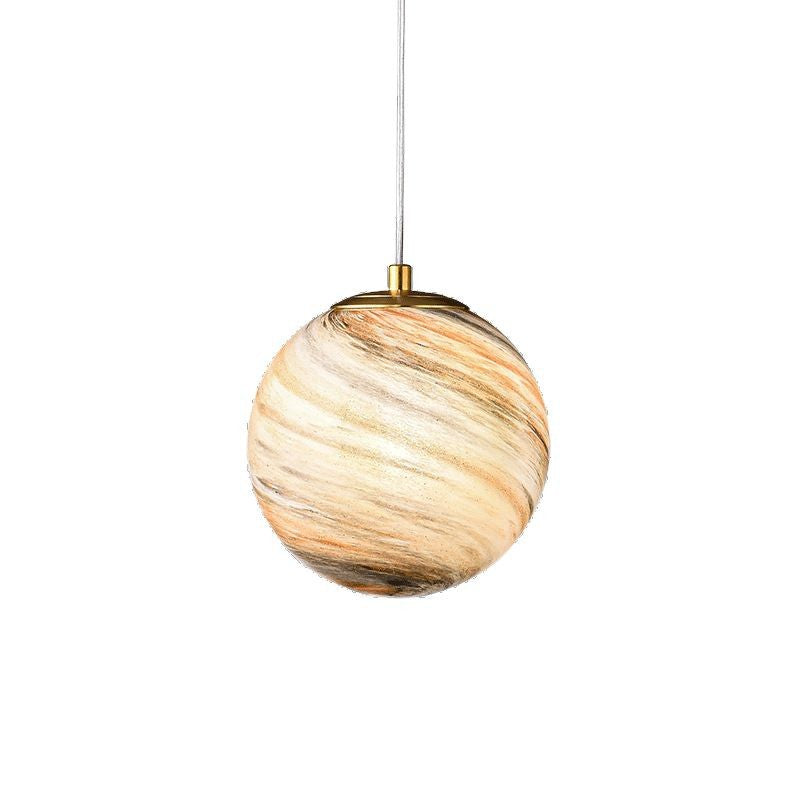 Jupiter Japandi Glass Pendant Light