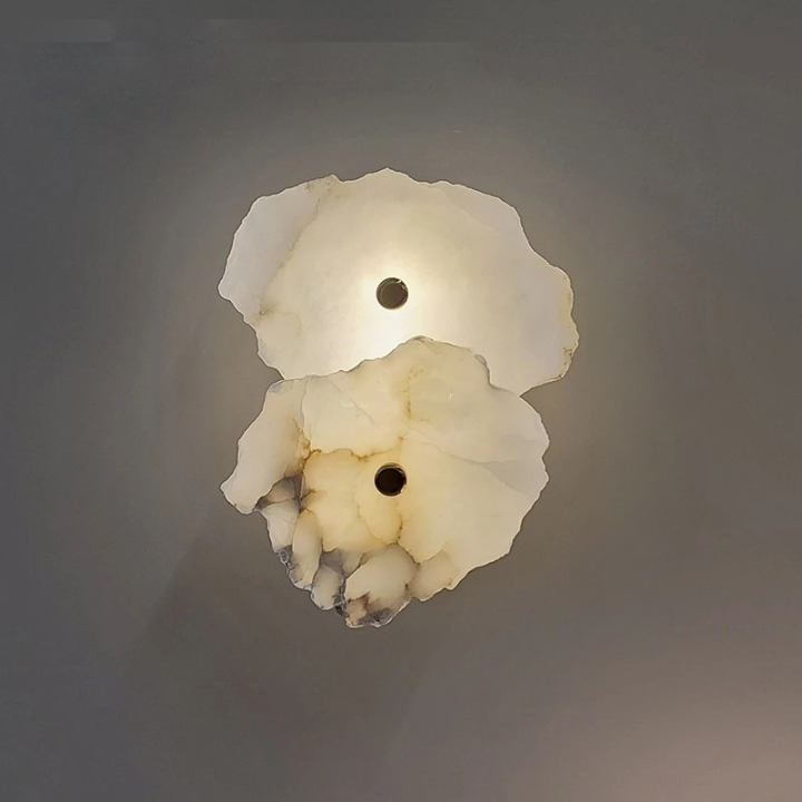 Moderne Onregelmatige Marmeren Wandlamp