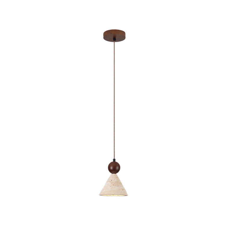 Travertine Creative Retro Medieval Pendant Lamp