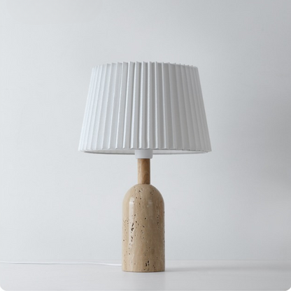 Travertine Retro Japanese Style Table Lamp