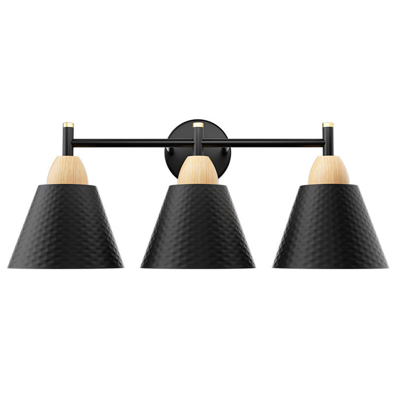 Industriële Stijl Drie-Kops Wandlamp