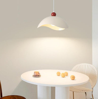 Lampe à pendentif en coquille de designer minimaliste