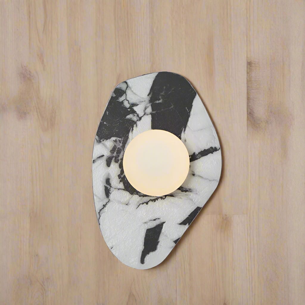 Eterna Stone Nordic Modern Marble Wall Light