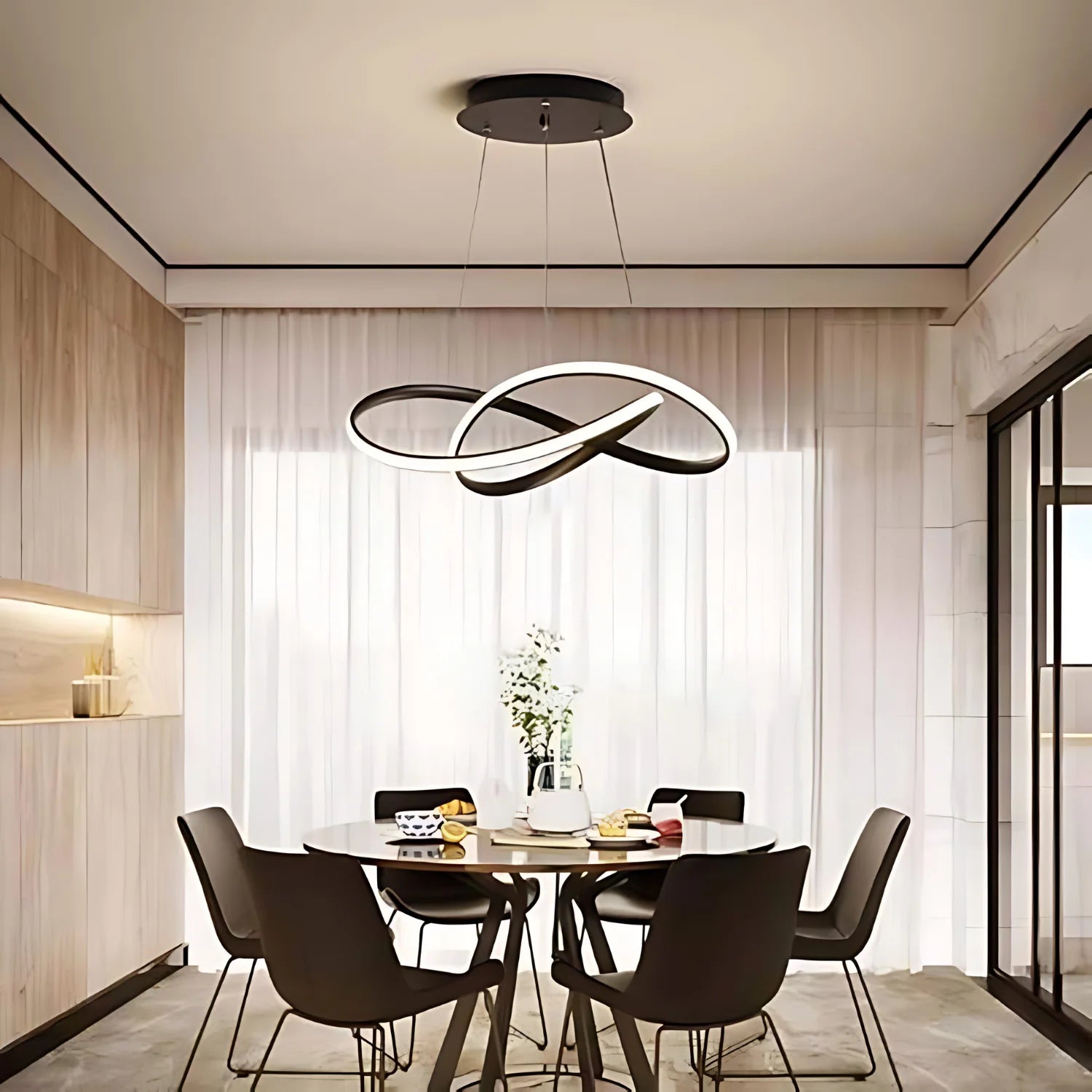 Contemporary Elegance Modern Chic Chandelier