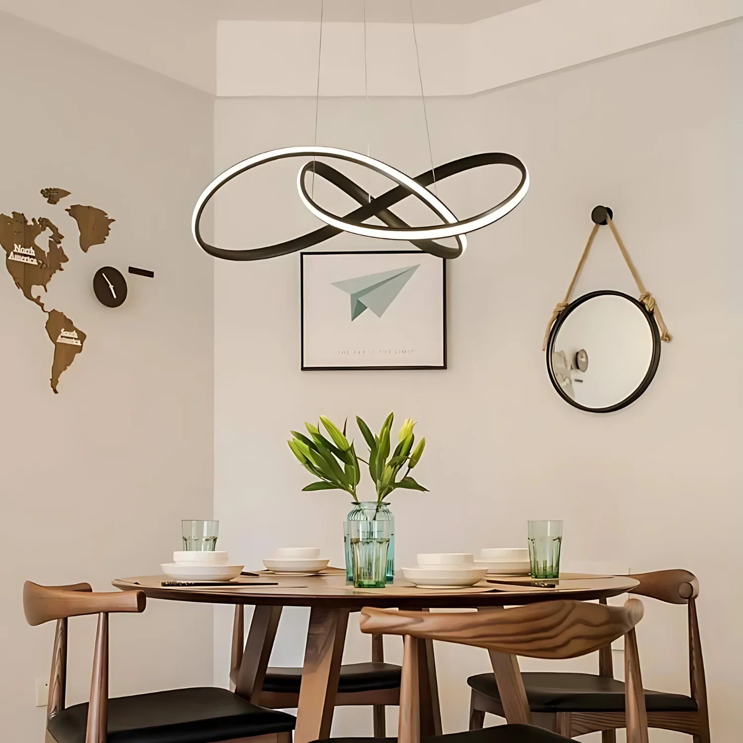 Contemporary Elegance: Modern Chic Chandelier