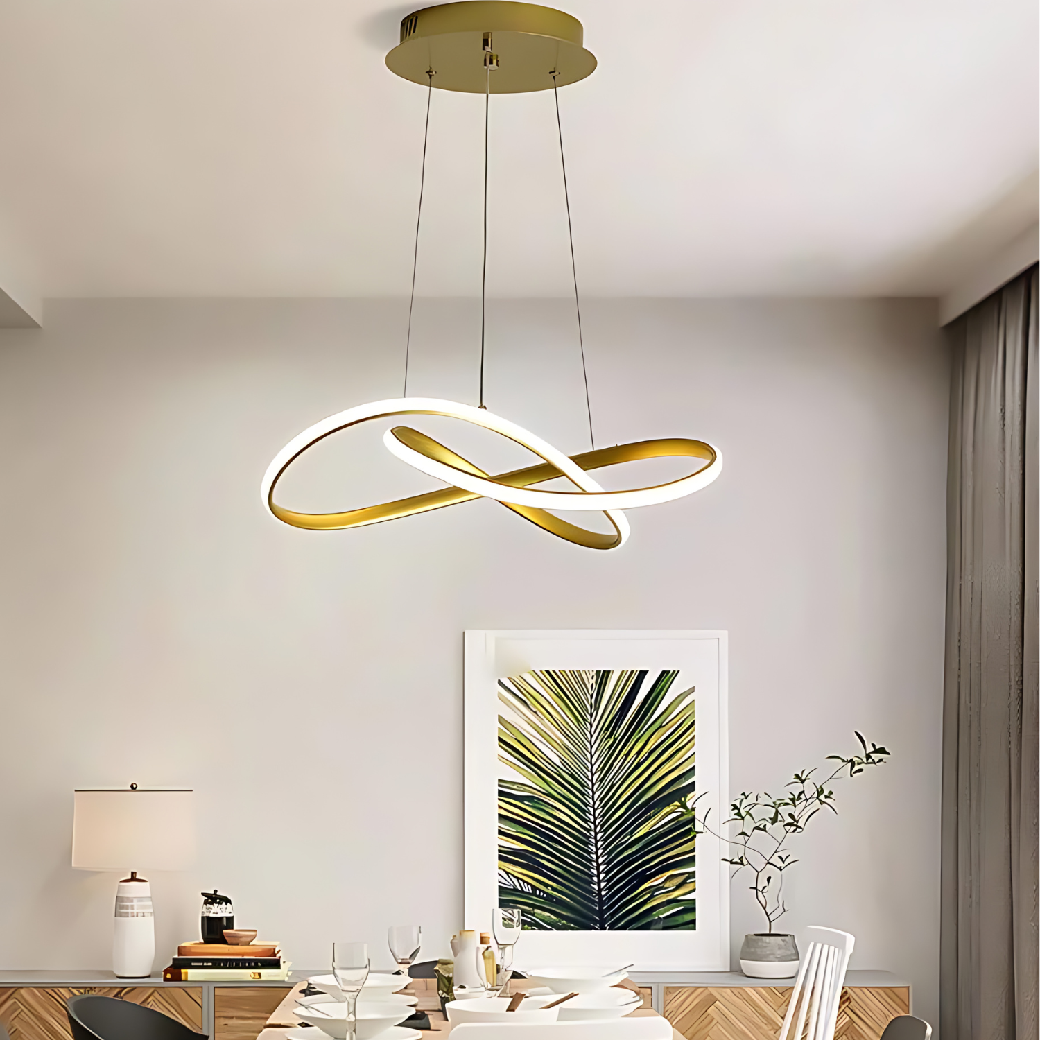 Contemporary Elegance: Modern Chic Chandelier