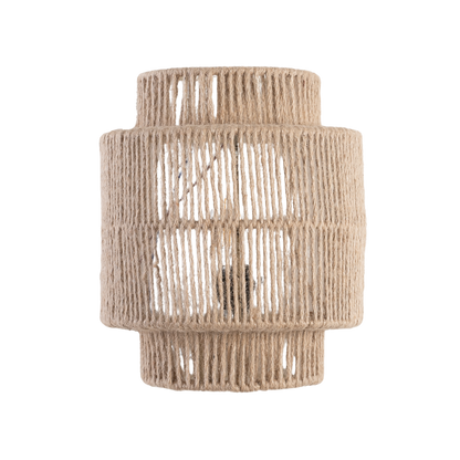 Echo of the Past Wall Lamp - Japandi Rattan