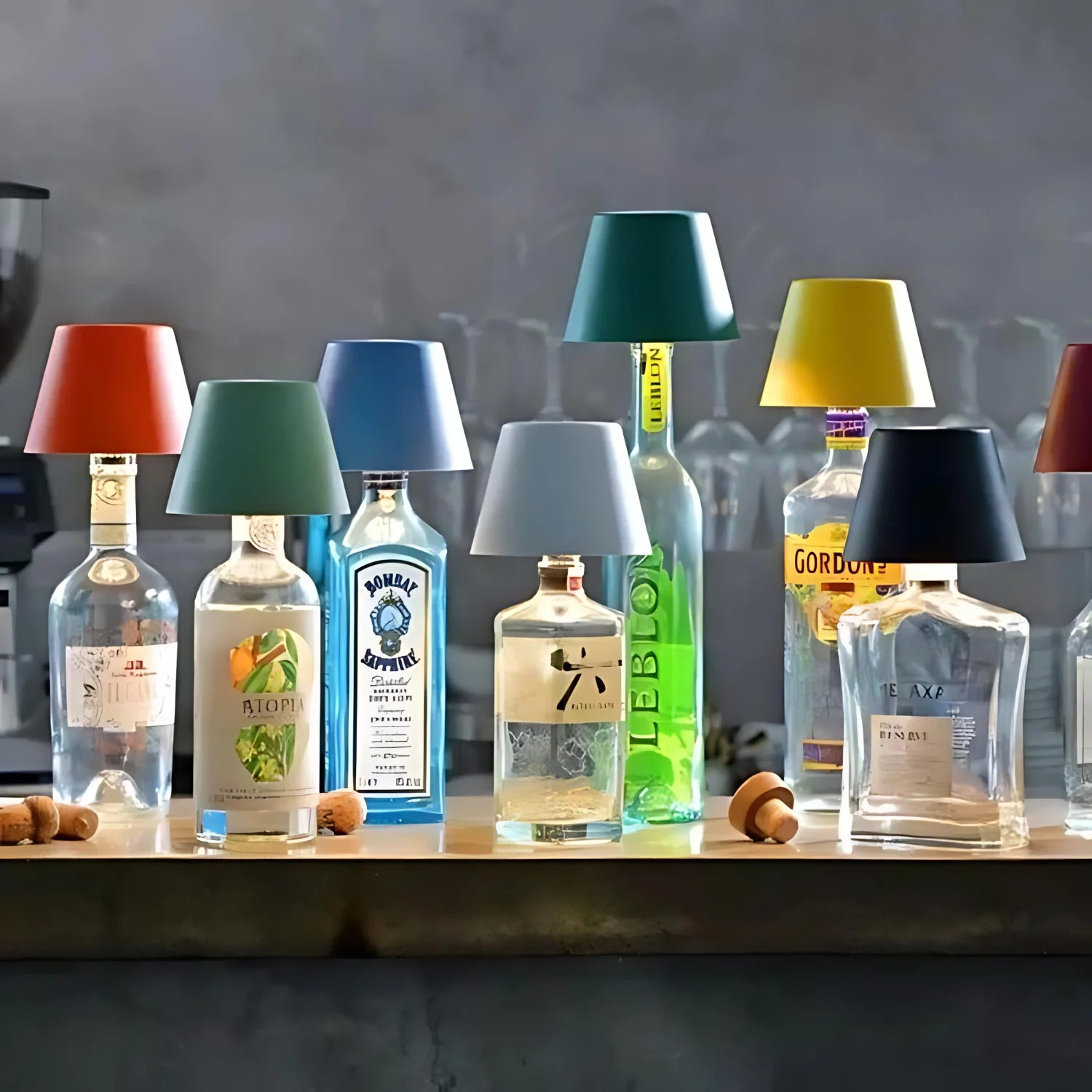 Enchanted Bottle Lantern Wireless Bottle Lamp