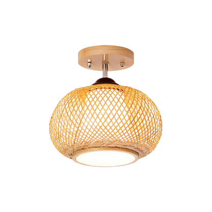 Muto Handmade Rattan Ceiling Light