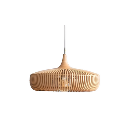 Asahi Japandi Solid Wood Pendant Light