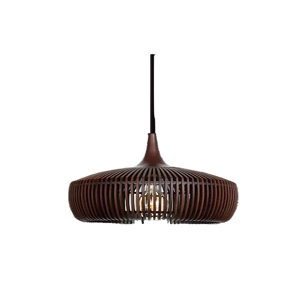 Asahi Japandi Solid Wood Pendant Light