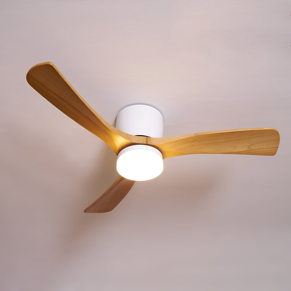Aurelia Nielsen Nordic Wooden Ceiling Fan Light