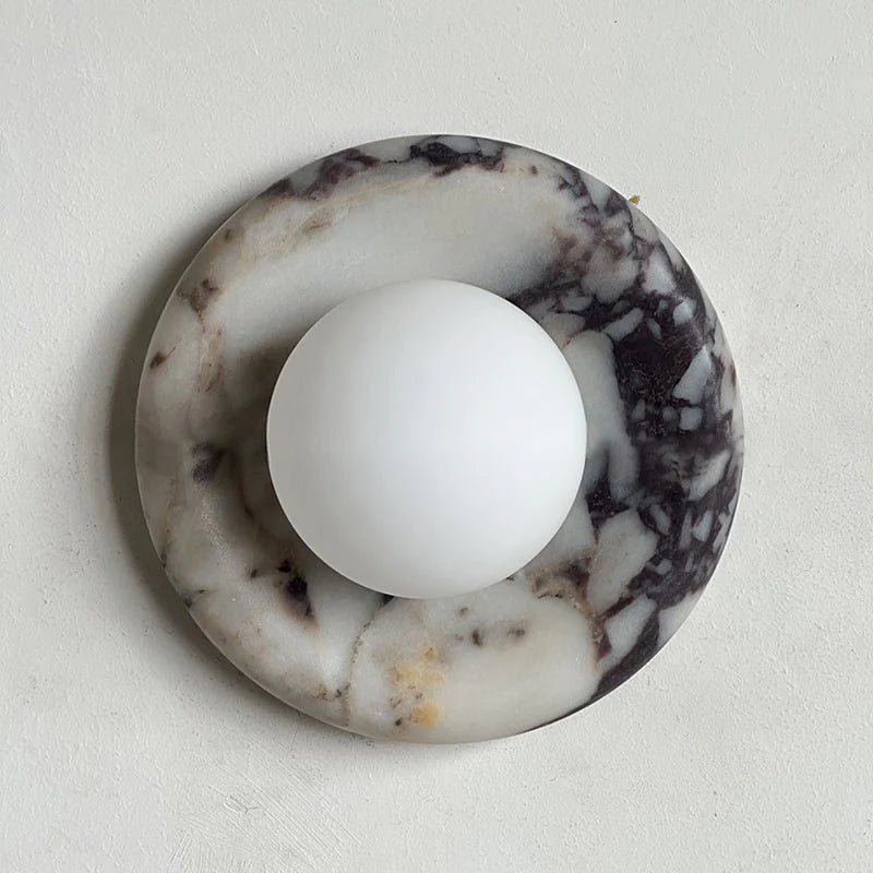 Aura Modern Marble Wall Light