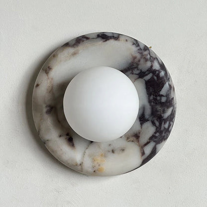 Aura Modern Marble Wall Light