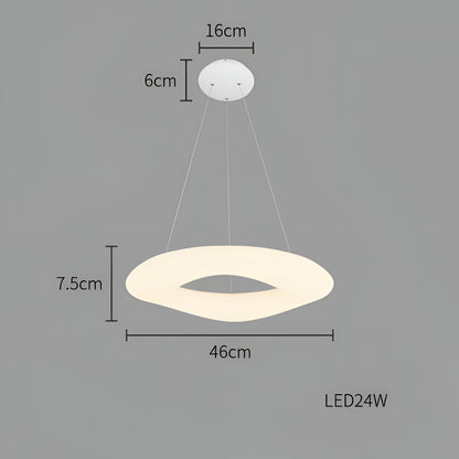 Noordse Ovale Vorm Stijlvolle Hanglamp