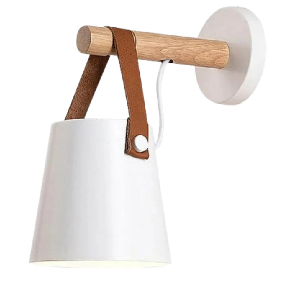 Pure Scandinavian Wall Lamp – Elegant Wood