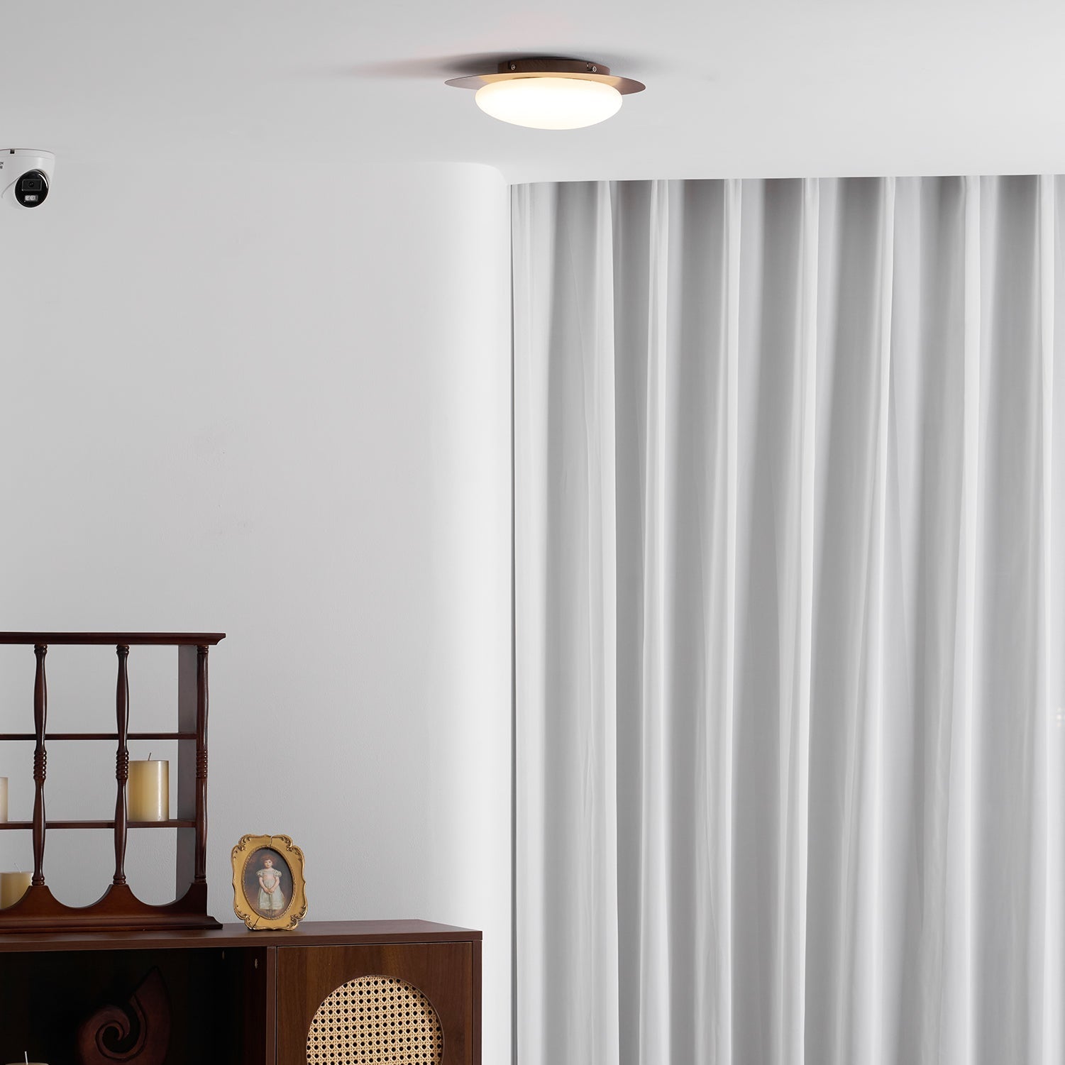 Solara Pebble Modern Metal Ceiling Light