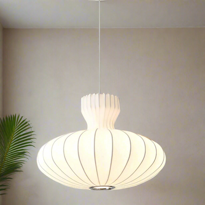 Mushin Glow Wabi-Sabi Silk Pendant Light