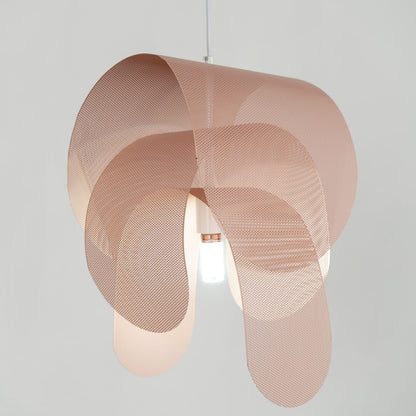 Perforated Metal Pendant Light