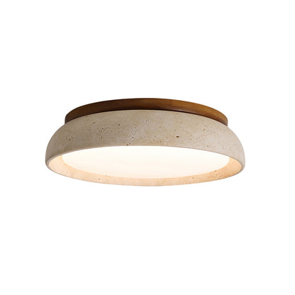 Aveline Modern Natural Travertine Ceiling Light