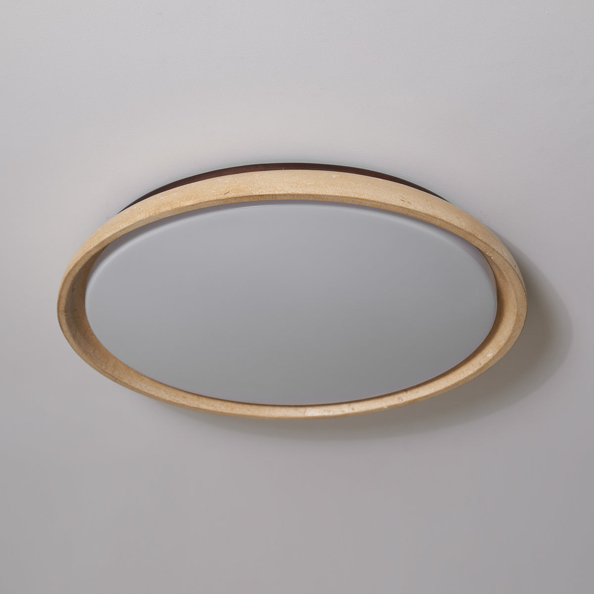 Aveline Modern Natural Travertine Ceiling Light