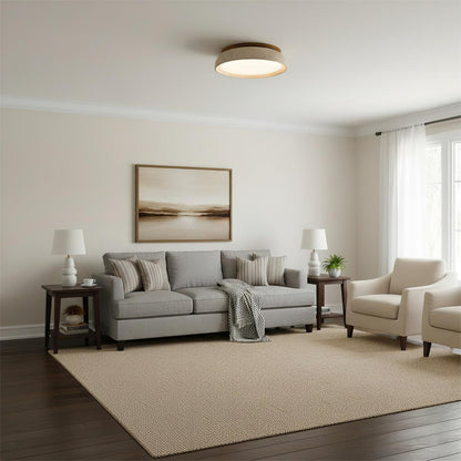 Aveline Modern Natural Travertine Ceiling Light