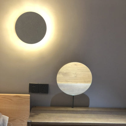 Disc Shaped Terrazzo Wall Lamp