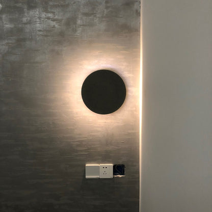 Disc Shaped Terrazzo Wall Lamp