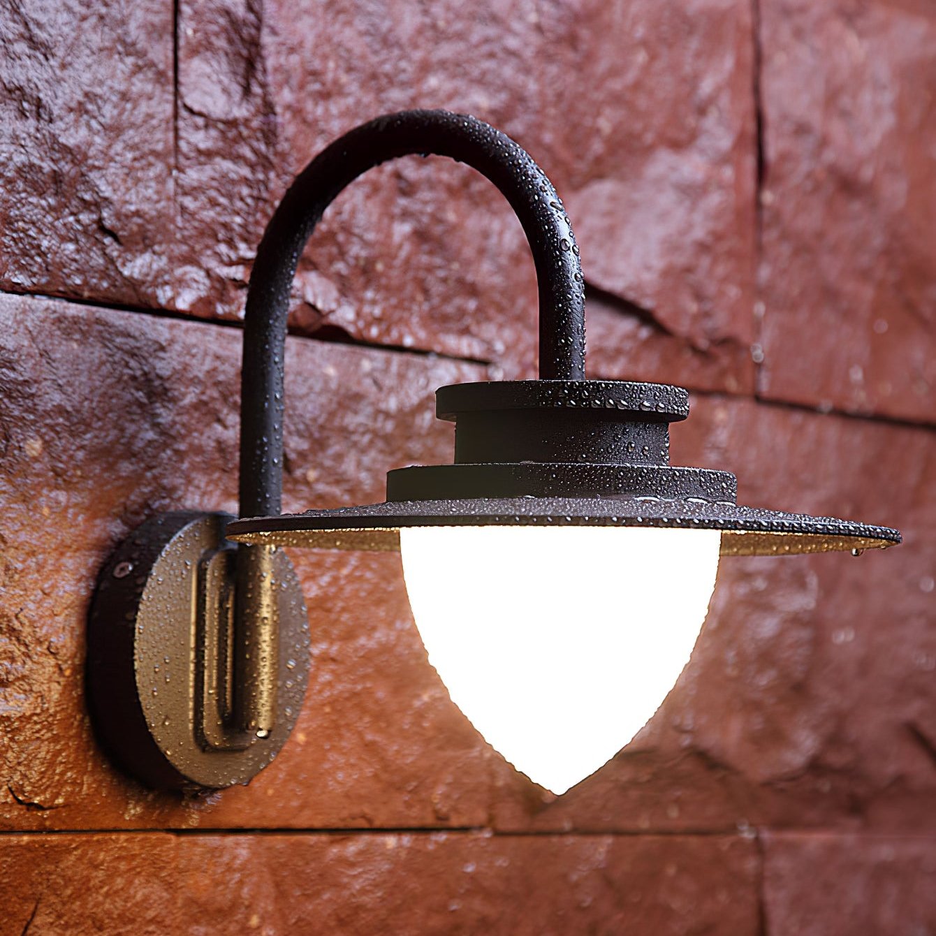 Pine Cone Outdoor Wall Light